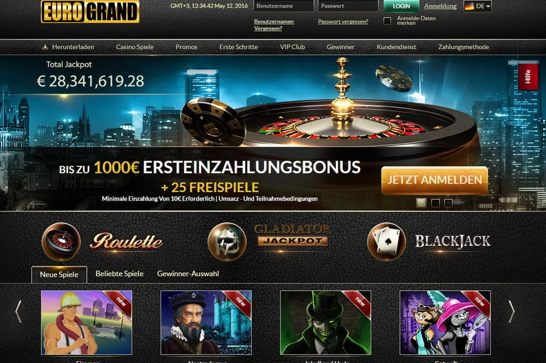 Eurogrand Casino Login und Sicherheit – Gibraltar-Lizenz und Datenschutz